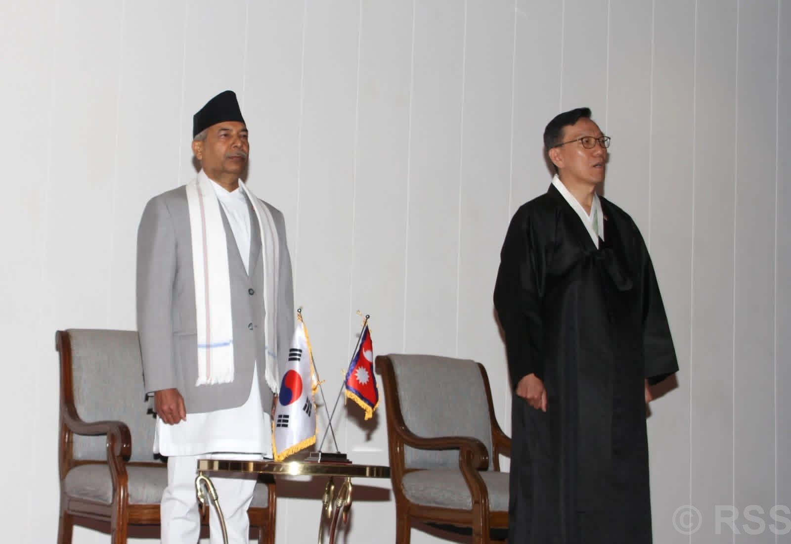 Vice President Yadav attends reception ceremony